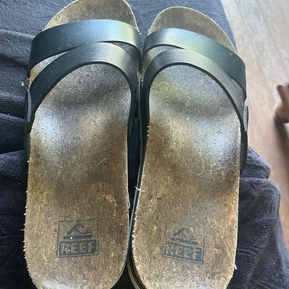 Reef 2 strap leather sandals - Picture 4 of 6